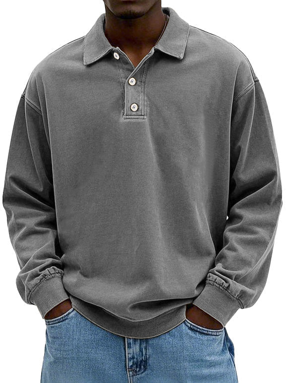Pablo | Polo vintage de manga larga