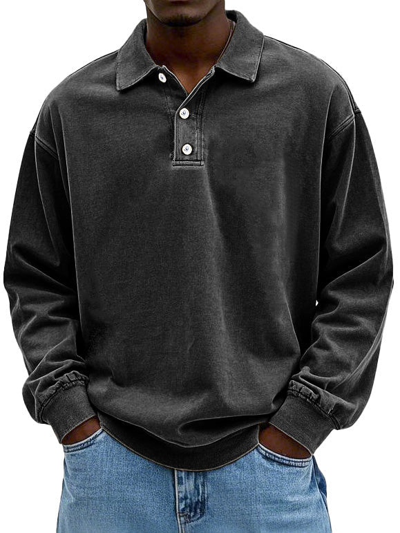 Pablo | Polo vintage de manga larga