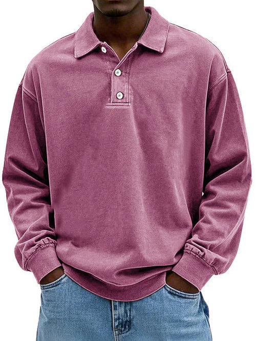 Pablo | Polo vintage de manga larga
