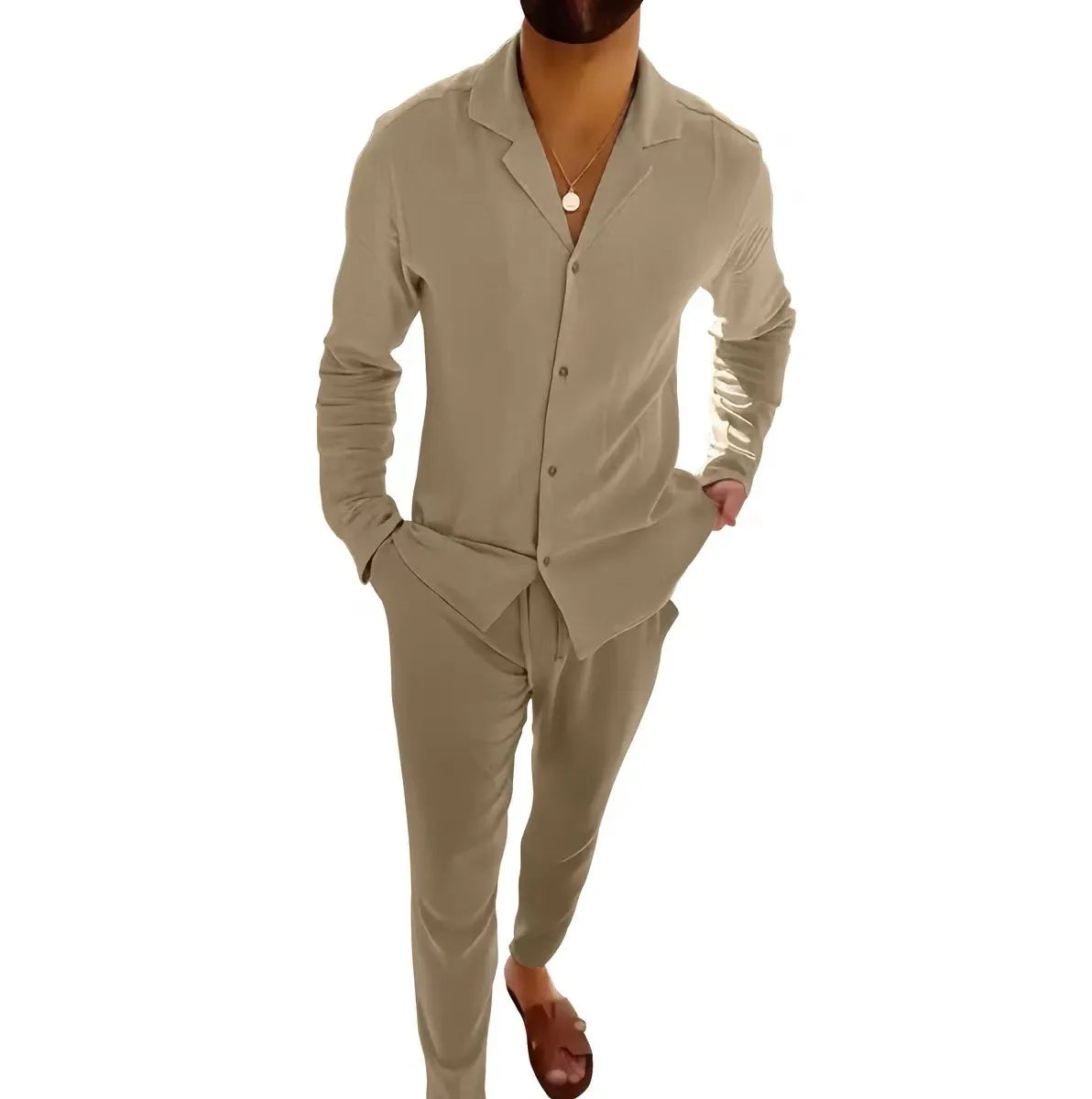 Diego | Conjunto veraniego de lino para hombre