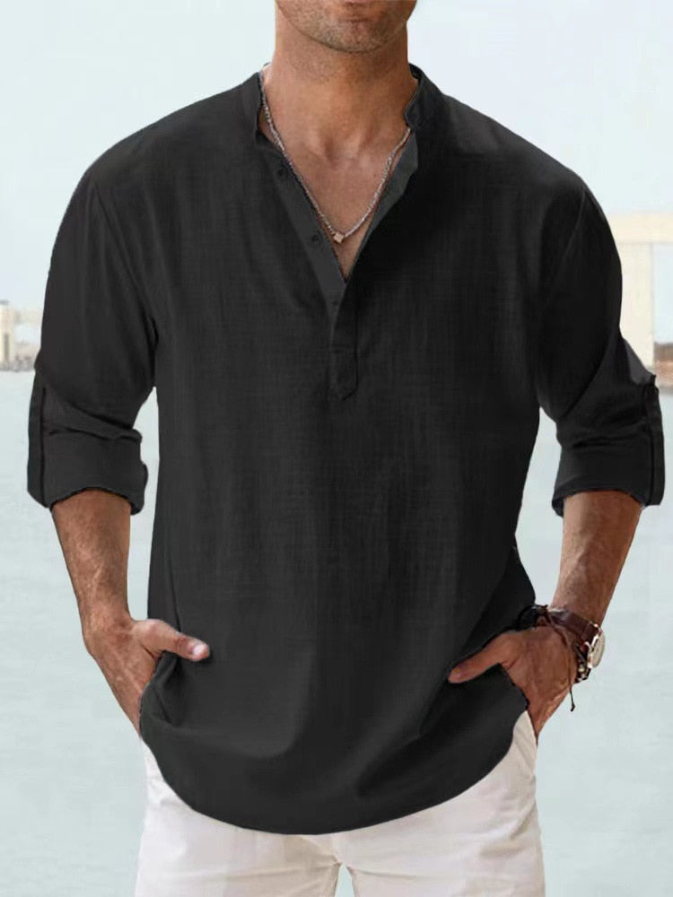 Hugo | Camisa de lino transpirable
