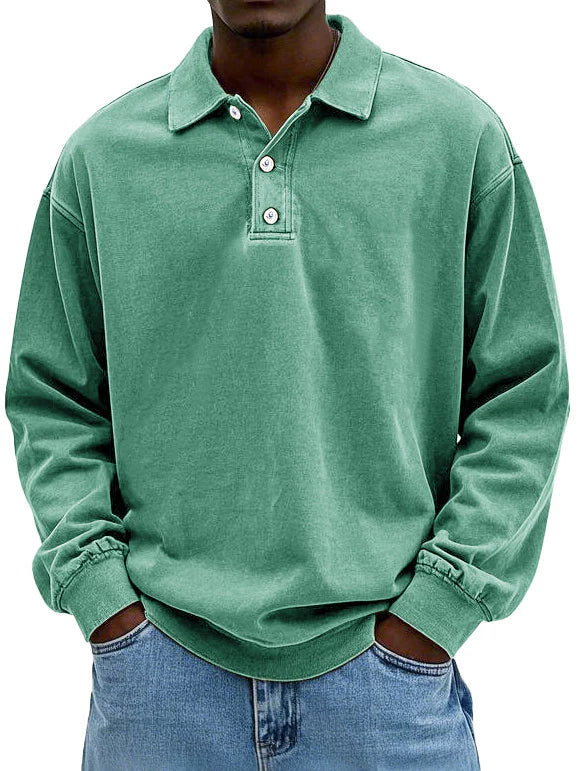 Pablo | Polo vintage de manga larga