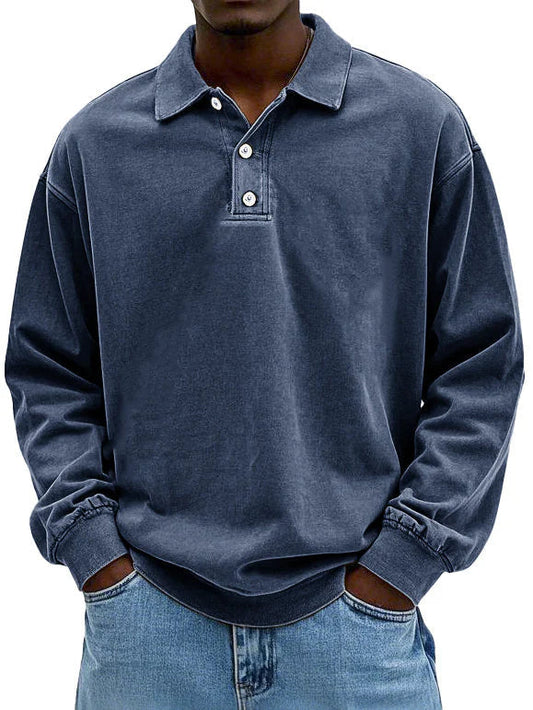 Pablo | Polo vintage de manga larga