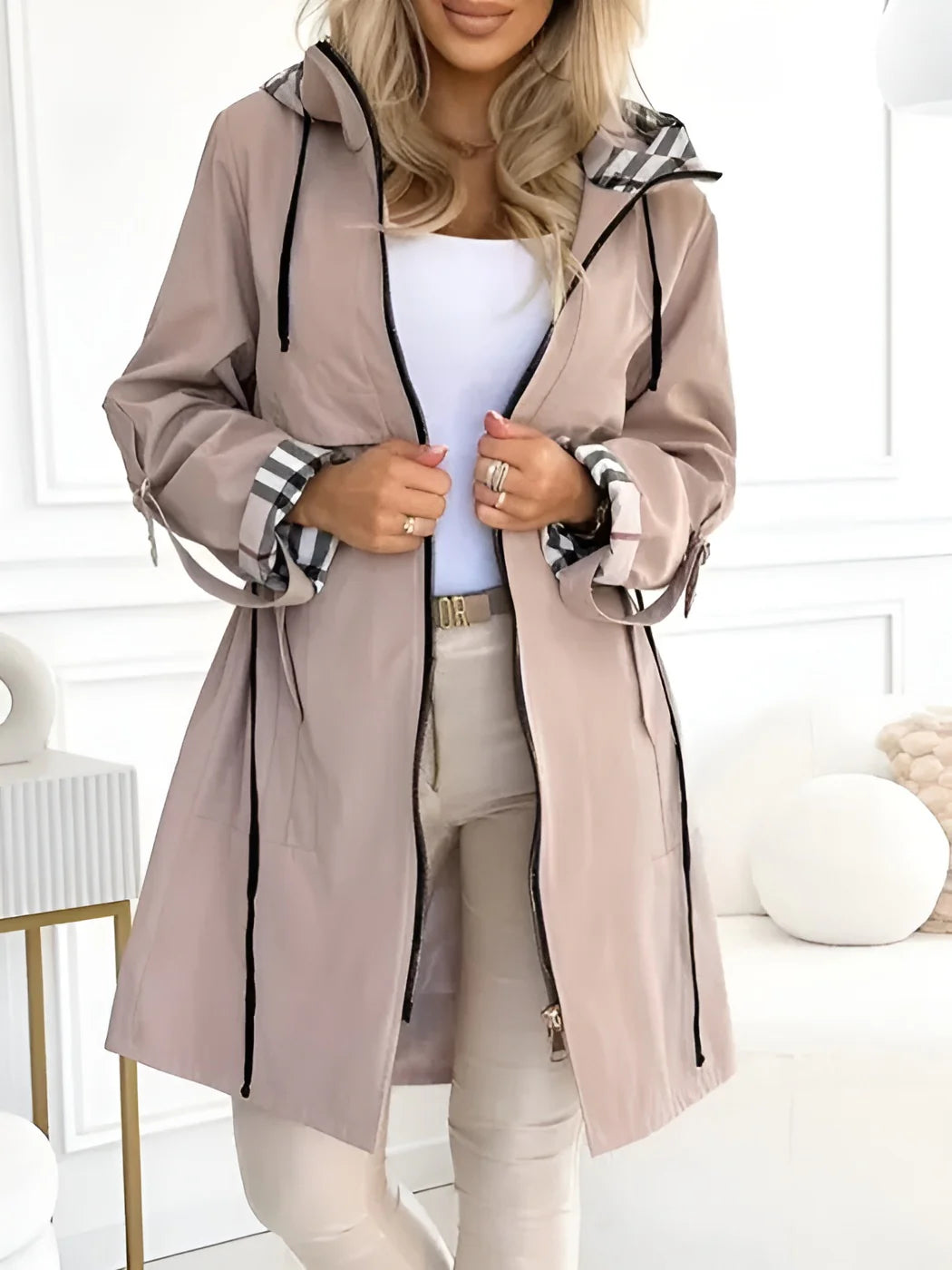 Sara | Chaqueta de cremallera con estilo atemporal